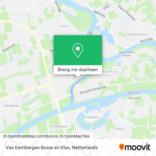 Van Eembergen Bouw en Klus kaart