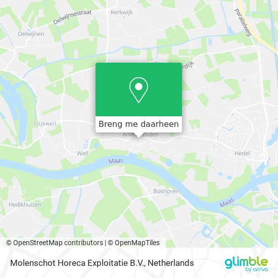 Molenschot Horeca Exploitatie B.V. kaart