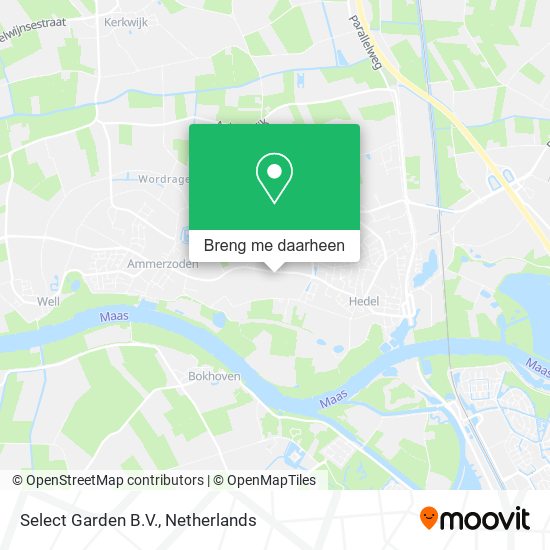 Select Garden B.V. kaart