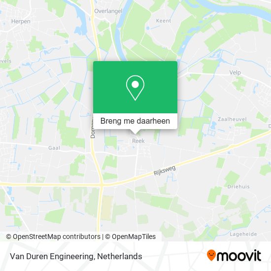 Van Duren Engineering kaart