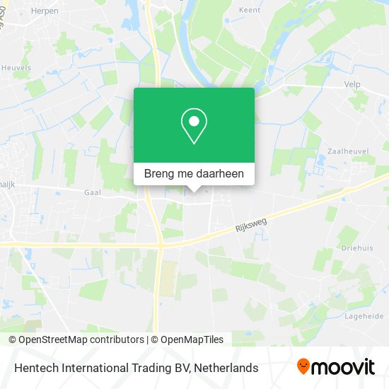 Hentech International Trading BV kaart