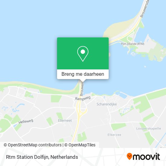 Rtm Station Dolfijn kaart