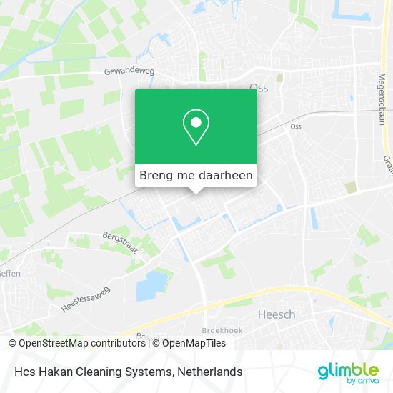 Hcs Hakan Cleaning Systems kaart