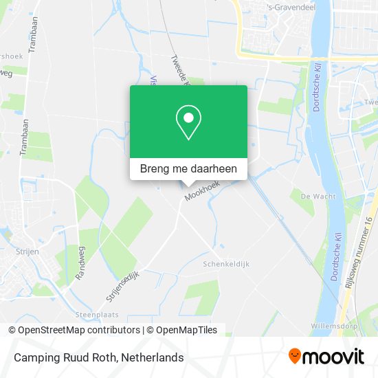 Camping Ruud Roth kaart