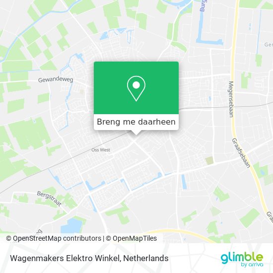 Wagenmakers Elektro Winkel kaart