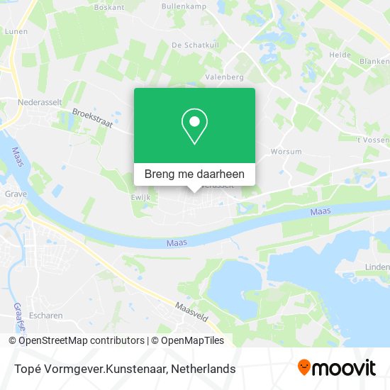 Topé Vormgever.Kunstenaar kaart