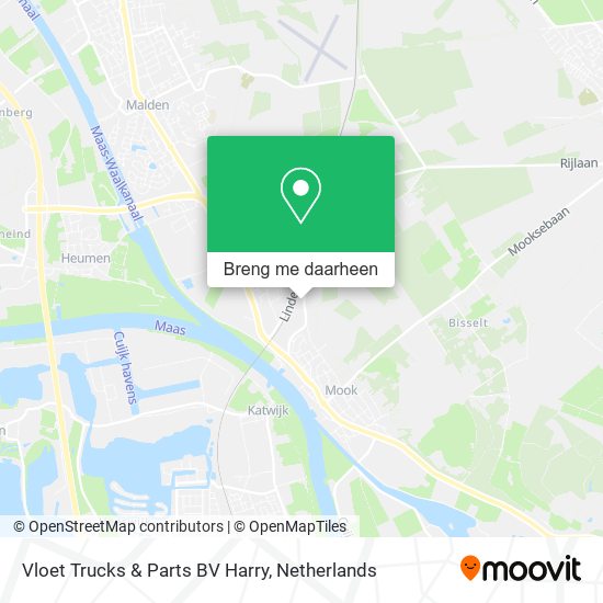 Vloet Trucks & Parts BV Harry kaart