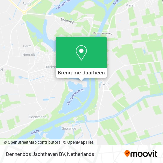 Dennenbos Jachthaven BV kaart