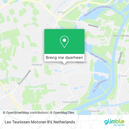 Leo Teunissen Motoren BV kaart