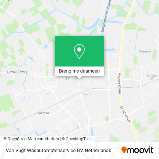 Van Vugt Wasautomatenservice BV kaart