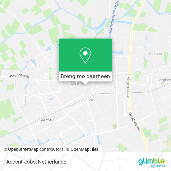 Accent Jobs kaart