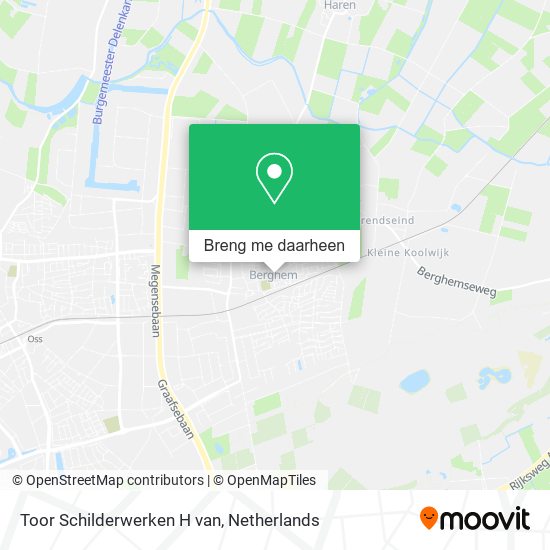 Toor Schilderwerken H van kaart