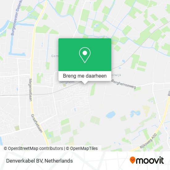 Denverkabel BV kaart