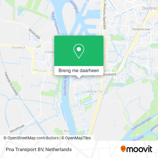 Pna Transport BV kaart