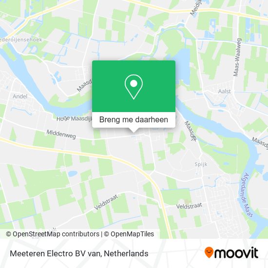 Meeteren Electro BV van kaart