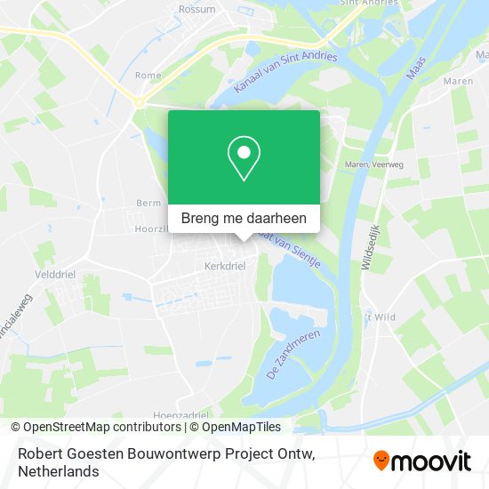 Robert Goesten Bouwontwerp Project Ontw kaart