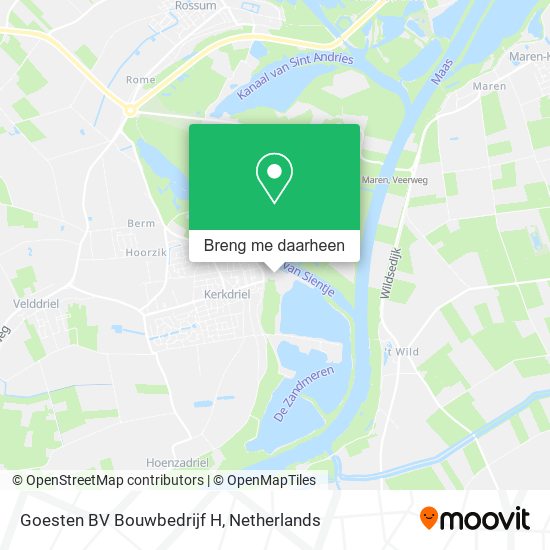 Goesten BV Bouwbedrijf H kaart