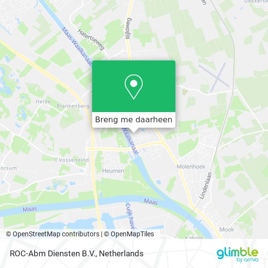 ROC-Abm Diensten B.V. kaart