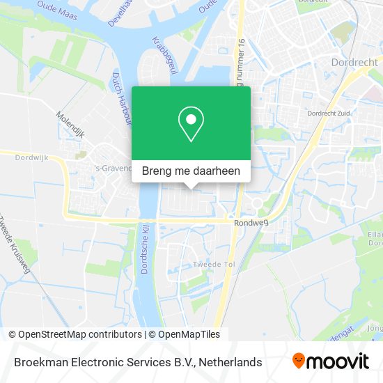 Broekman Electronic Services B.V. kaart