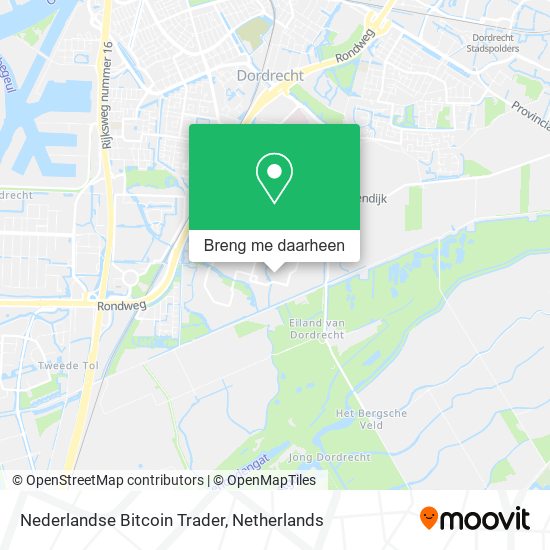 Nederlandse Bitcoin Trader kaart