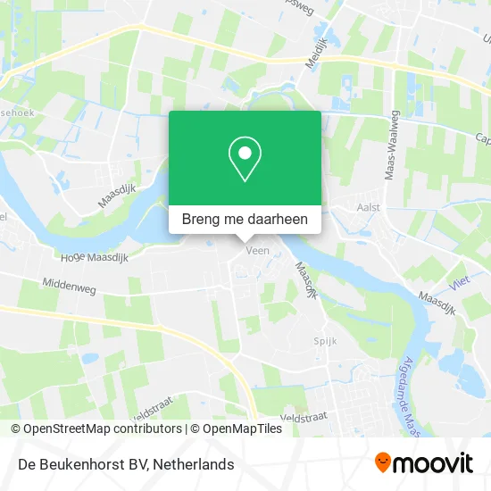 De Beukenhorst BV kaart