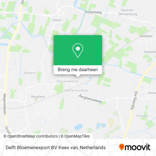 Delft Bloemenexport BV Kees van kaart