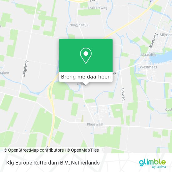 Klg Europe Rotterdam B.V. kaart