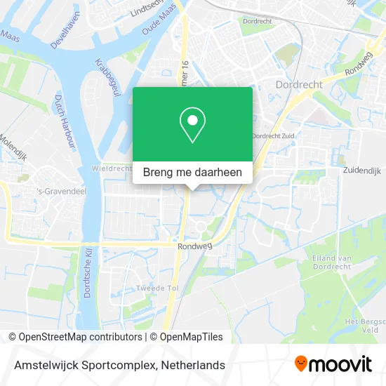 Amstelwijck Sportcomplex kaart