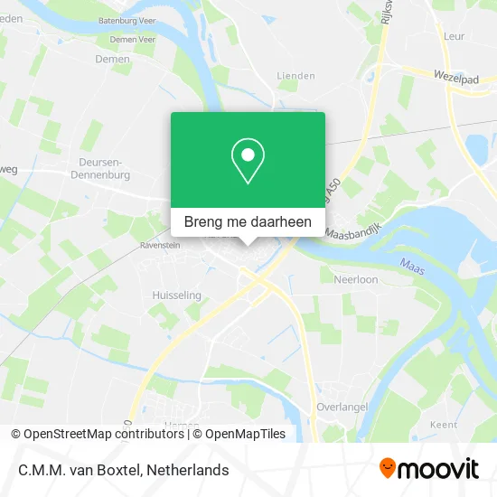 C.M.M. van Boxtel kaart