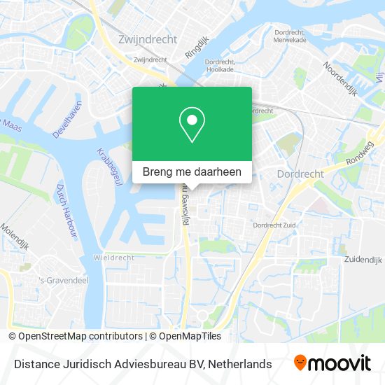 Distance Juridisch Adviesbureau BV kaart