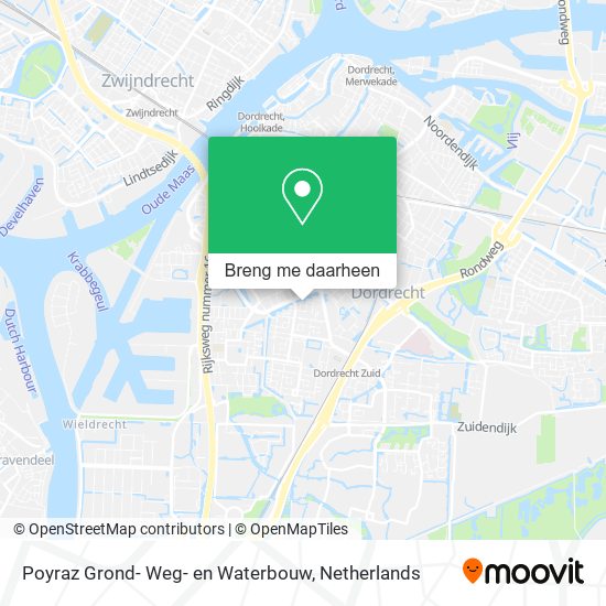 Poyraz Grond- Weg- en Waterbouw kaart