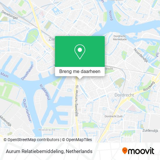 Aurum Relatiebemiddeling kaart