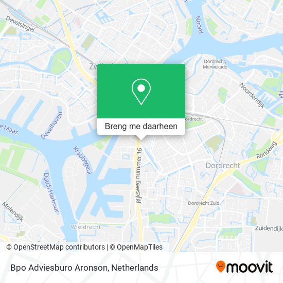 Bpo Adviesburo Aronson kaart