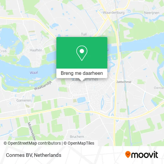Conmes BV kaart