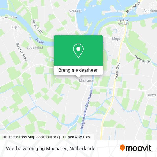 Voetbalvereniging Macharen kaart