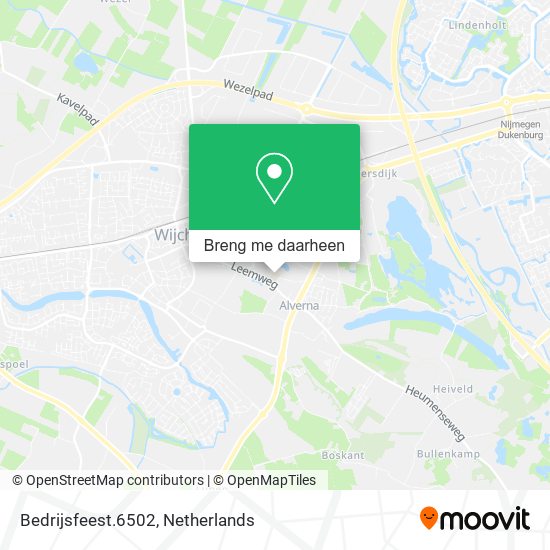Bedrijsfeest.6502 kaart