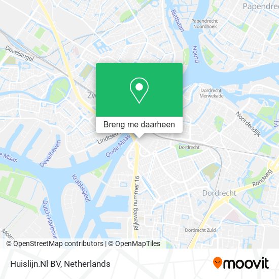 Huislijn.Nl BV kaart