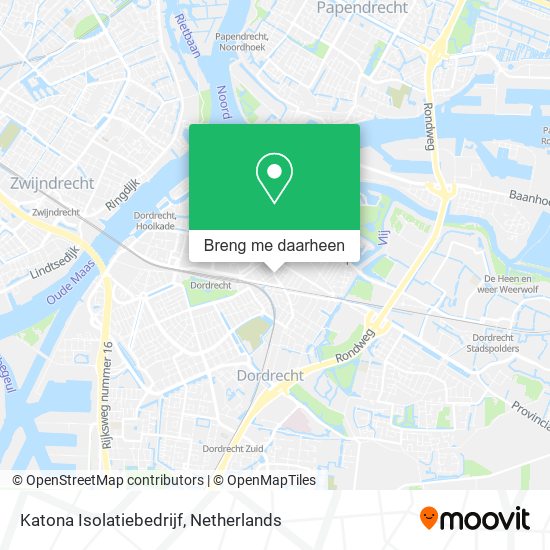 Katona Isolatiebedrijf kaart