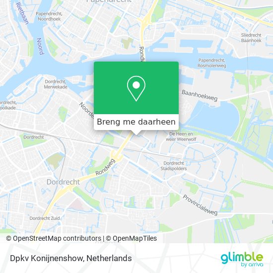Dpkv Konijnenshow kaart