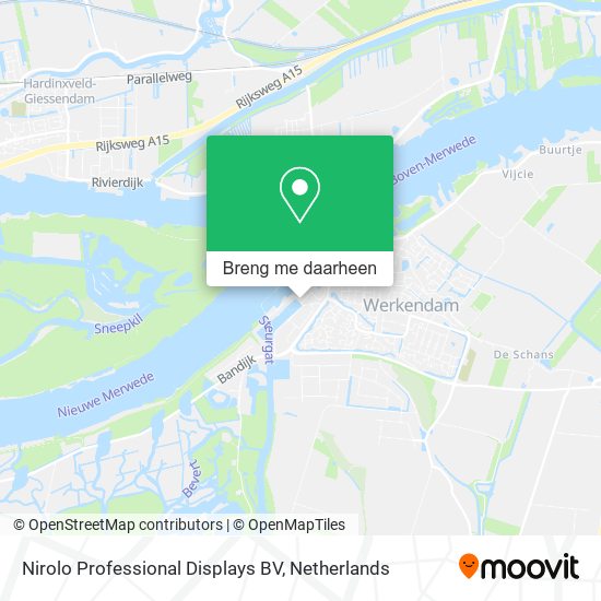 Nirolo Professional Displays BV kaart