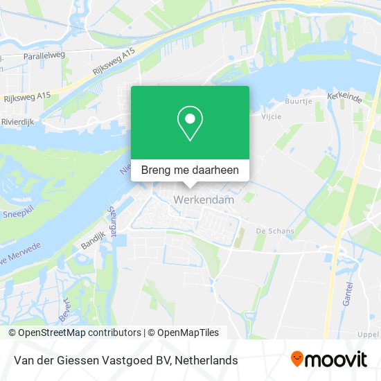 Van der Giessen Vastgoed BV kaart