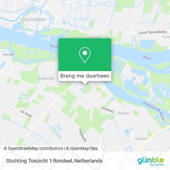 Stichting Toezicht 't Rondeel kaart