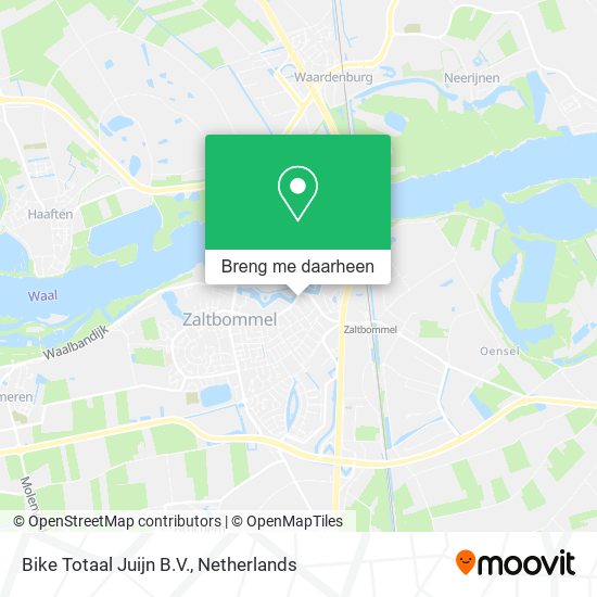 Bike Totaal Juijn B.V. kaart