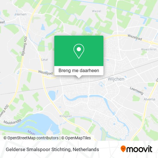 Gelderse Smalspoor Stichting kaart