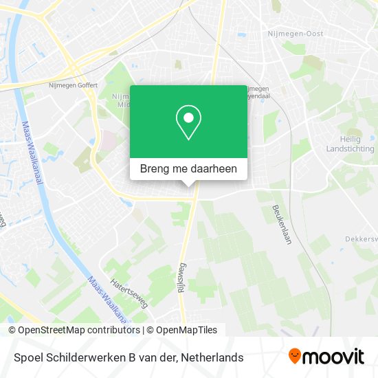 Spoel Schilderwerken B van der kaart