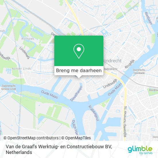 Van de Graaf's Werktuig- en Constructiebouw BV kaart