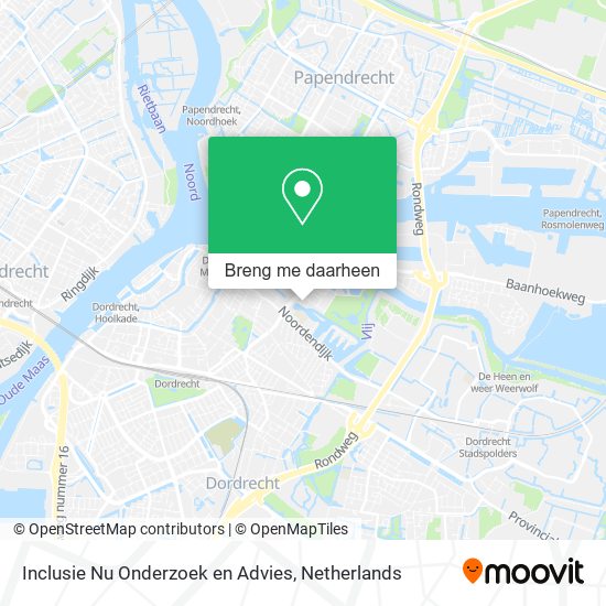 Inclusie Nu Onderzoek en Advies kaart