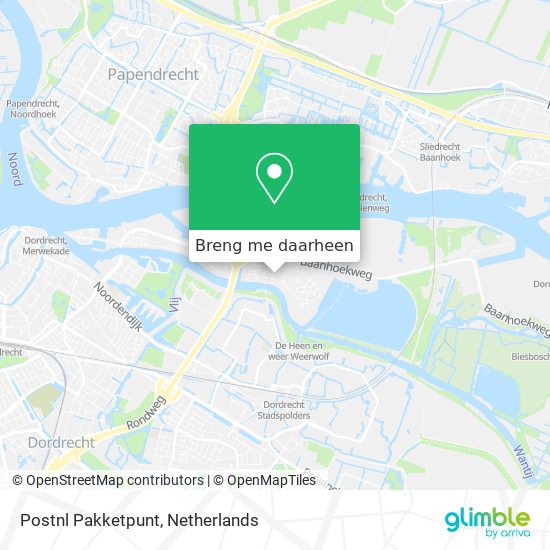 Postnl Pakketpunt kaart