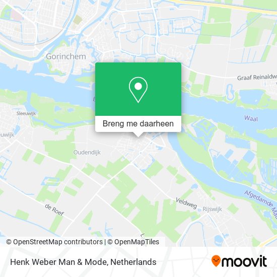 Henk Weber Man & Mode kaart