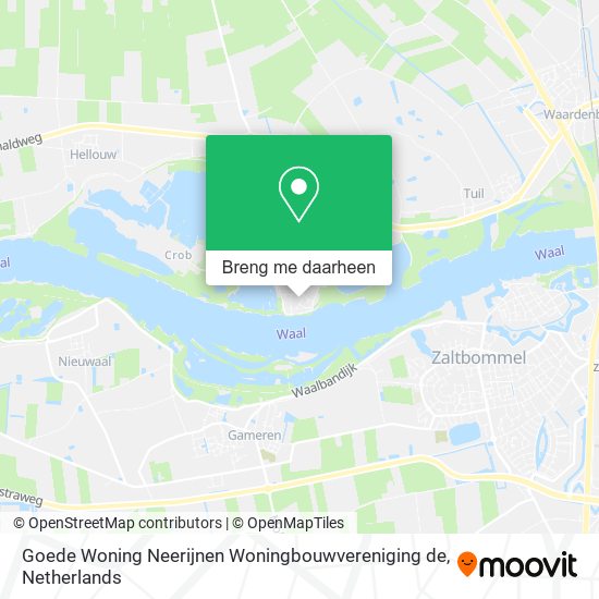 Goede Woning Neerijnen Woningbouwvereniging de kaart